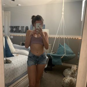 top shop jean shorts